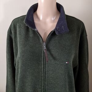 Tommy Hilfiger zip up sweater, men's large